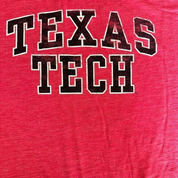 EUC - Woman’s Red Short Sleeve Texas Tech University To/Shirt - Size Medium - Picture 3 of 5